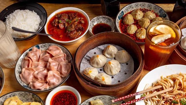 A spread at Little Red Dumpling.