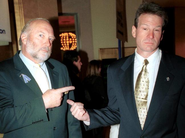 Rex Hunt and Sam Newman.