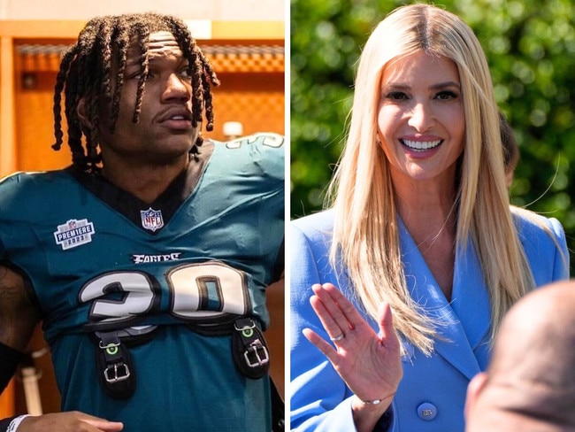 Eli Ricks shoots shot with Ivanka