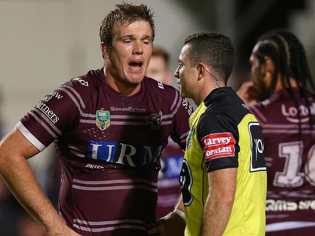 Captains talking to referees is a major factor in wasted time. Picture: Getty