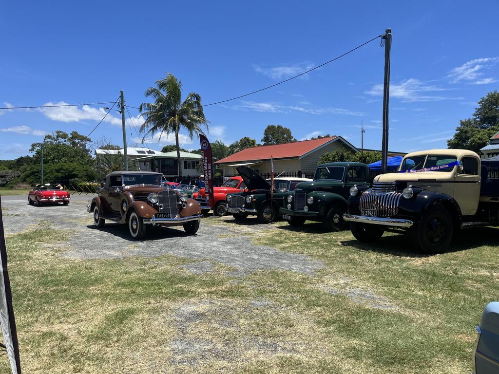 Classic cars on display for Australia Day.