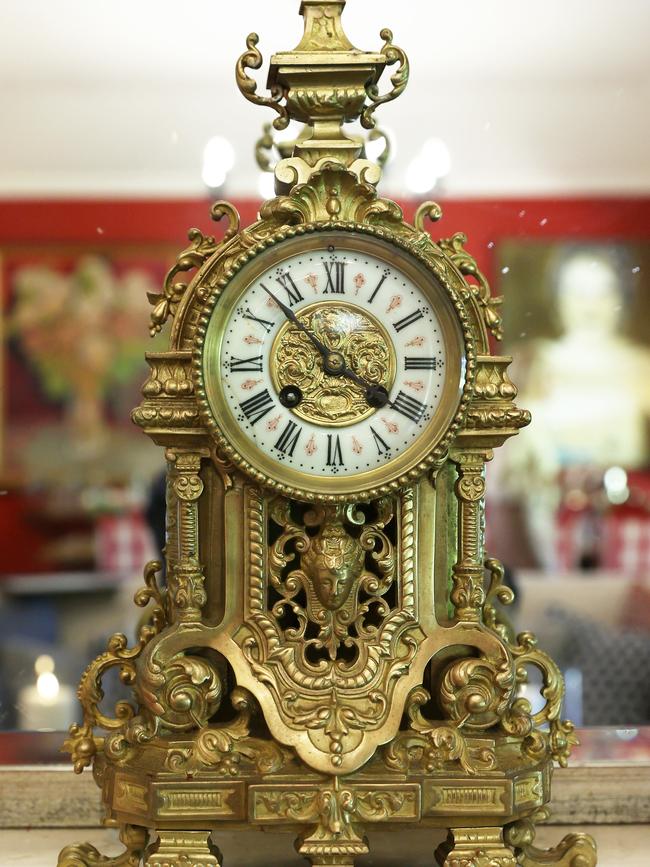 Antique clock.