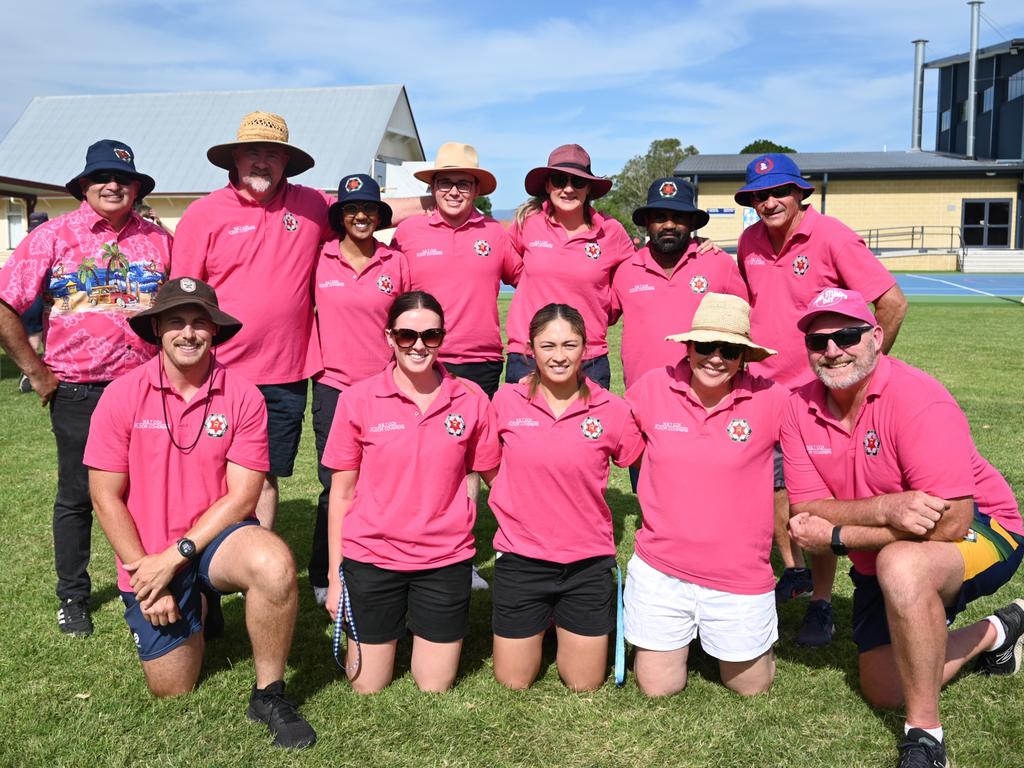 While the staff at Assumption College were ultimately the winners in the students v teachers cricket carnival, in the end was more about raising money for a good cause (Photo: Assumption College Warwick)