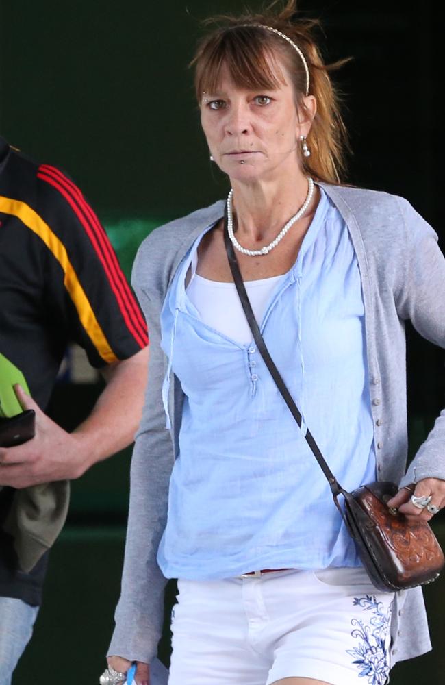 Joanne McCauley outside the coronial inquest into Shui Ki Chan death.