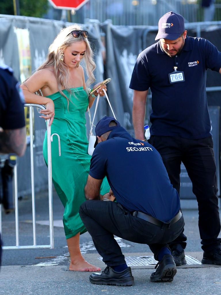 Auditions for the role of Cinderella were also being held at the races. Picture: News Corp Australia