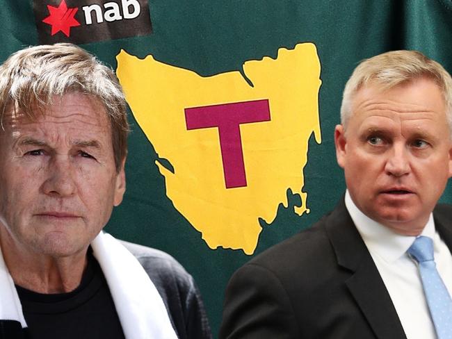 Band of presidents go cold on Tassie’s AFL bid