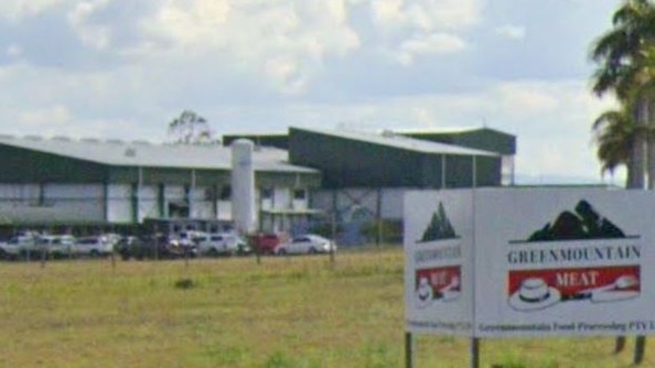 A worker has suffered serious injuries at Greenmountain Meat, Coominay this afternoon. Picture: Google Maps