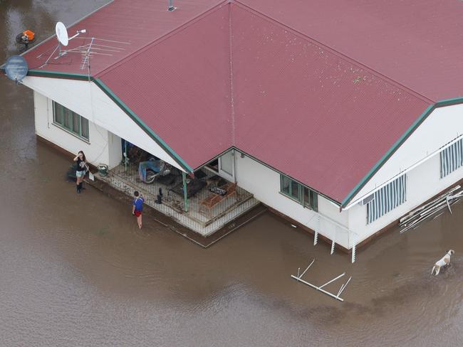 Flooding hit the Biloela area. Pic Peter Wallis