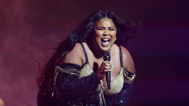 Lizzo put on a pulsating performance at the Sydney Opera House. Picture: Getty Images