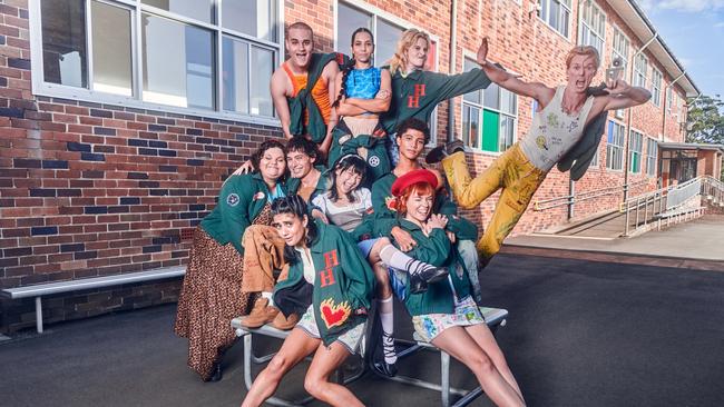 , Heartbreak high star Asher Yasbincek is nominated for an AACTA awards that are on this week. Picture: Supplied.