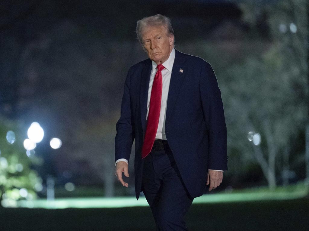 President Donald Trump has dashed Aussie hopes of a tariff exemotion. Picture: AP