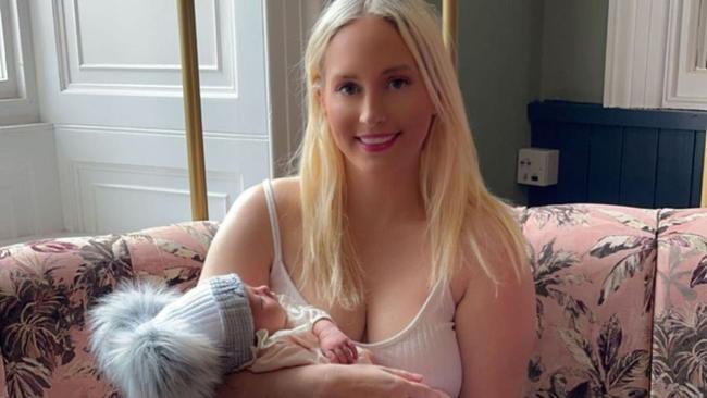 Rachel McIntyre is a granny at the young age of 34. Picture: Caters News