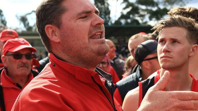 Blackburn coach Brendan Allen. Picture: Davis Harrigan