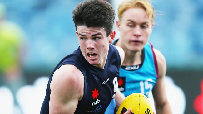 Andrew Brayshaw won plenty of ball for Vic Metro. Picture: Getty Images