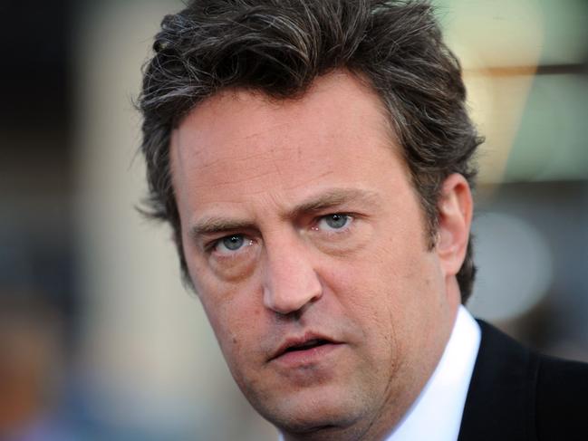 (FILES) Actor Matthew Perry arrives at the Los Angeles premiere of 17 Again at the Grauman's Chinese Theater in Hollywood, California, April 14, 2009. AFP PHOTO / GABRIEL BOUYS. "Friends" actor Matthew Perry died as a result of "the acute effects of ketamine," the Los Angeles County Medical Examiner's office said December 15, 2023. (Photo by Gabriel BOUYS / AFP)