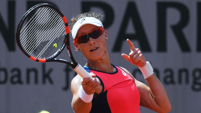 Sam Stosur’s French Open charge continues.