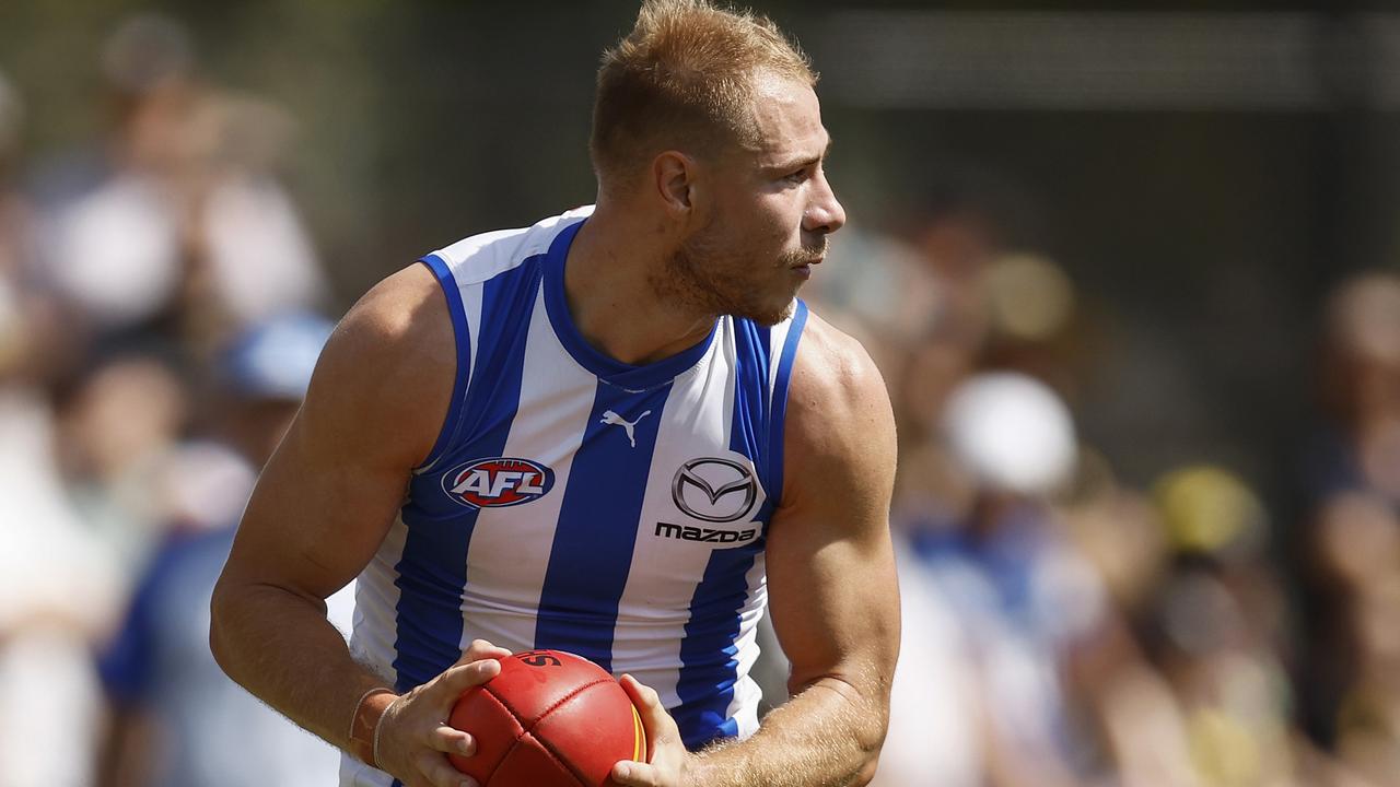 Ben McKay is out of contract at North Melbourne. Picture: Getty Images