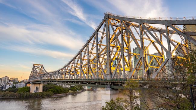 Next month, Brisbane’s Story Bridge is going to look a lot more … fleshy. Picture: Brisbane City Council