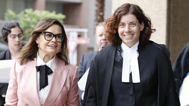 Lisa Wilkinson (left) hired her own legal team (defamation lawyer Sue Chrysanthou SC right) for the Bruce Lehrmann defamation trial. Picture: NCA NewsWire / Dylan Coker