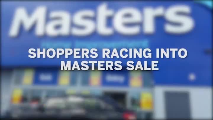 Shoppers taking advantage of huge sales at Masters