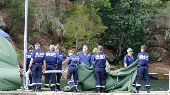 Police today confirmed the victims included a soon to be married couple and their children from previous relationships. Picture: Derek Ho.