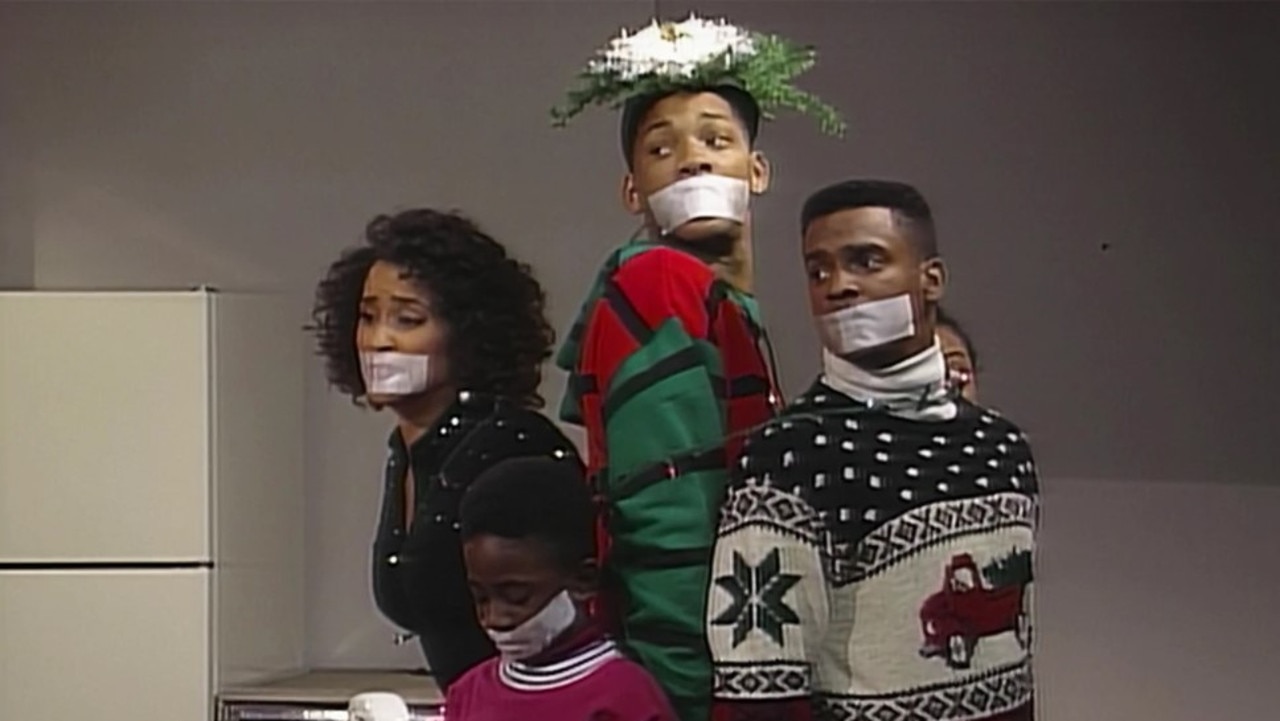Christmas didn’t pan out as expected for the Fresh Prince and his family that year. Picture: Stan