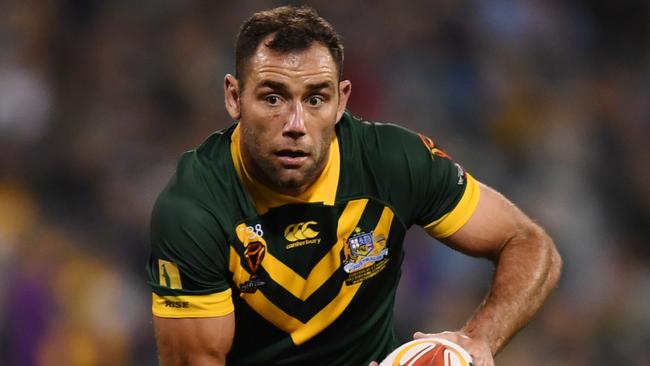 Kangaroos captain Cameron Smith during the Rugby League World Cup.