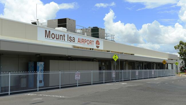 The front of the Mount Isa Airport.