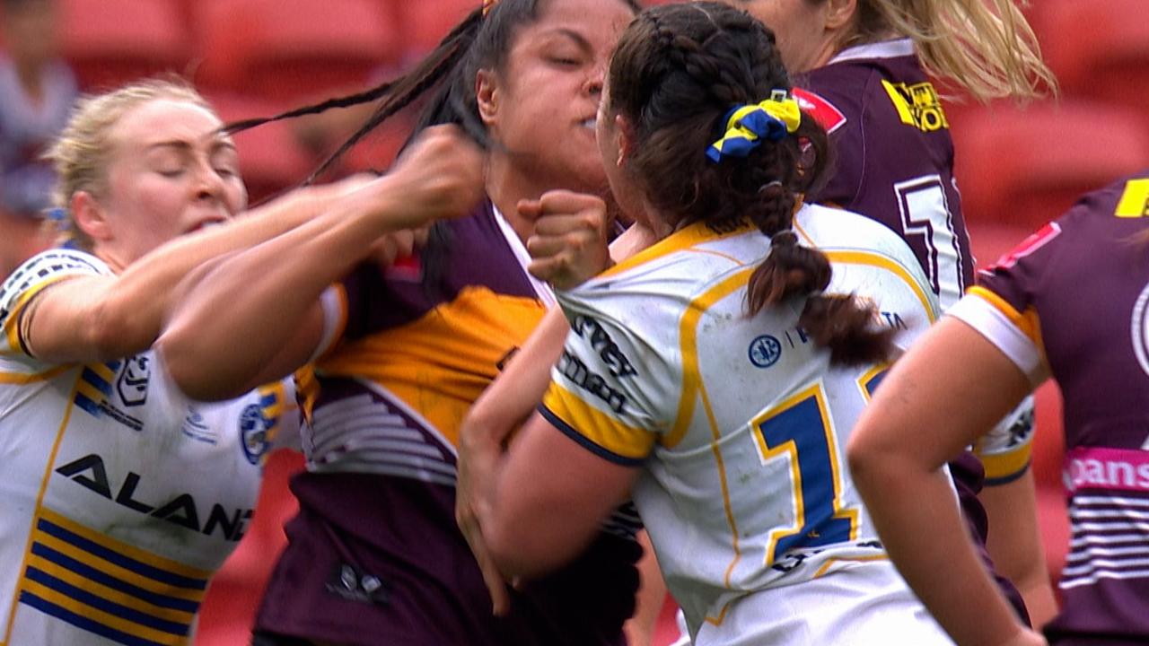 Nu’uausala threw a punch while another Broncos player pulled Cherrington’s hair, with both players finishing the game in the sin bin, with the match review committee to look at the incident more closely.