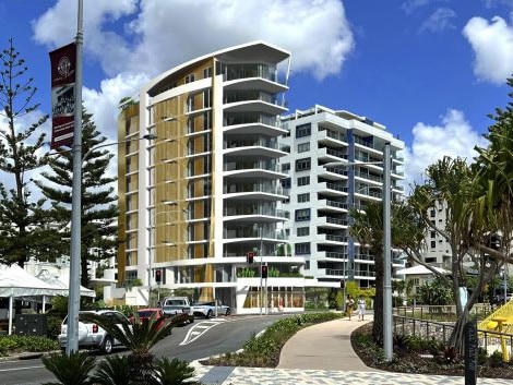 Plans for Sirius Apartments on Mooloolaba Esplanade.