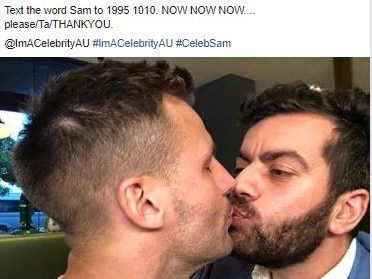 ... and the follow-up, where Dastyari is shown kissing former rugby star Beau Ryan. Picture: Supplied