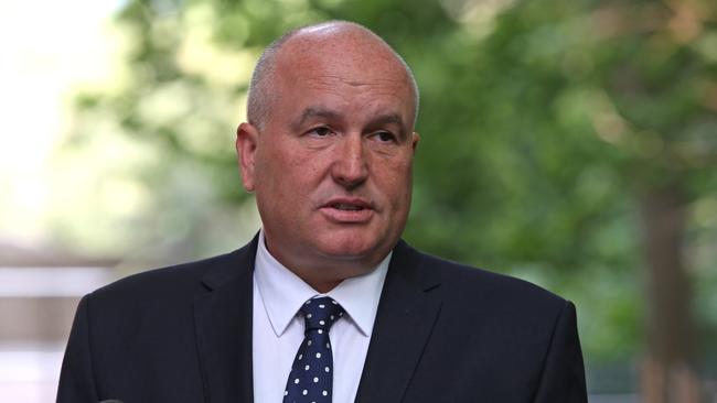 ‘I’m going to get myself in trouble and say the jury’s still out (on these initiatives)’: Minister for Police and Emergency Services David Elliot. Picture: NCA NewsWire / Nicholas Eagar