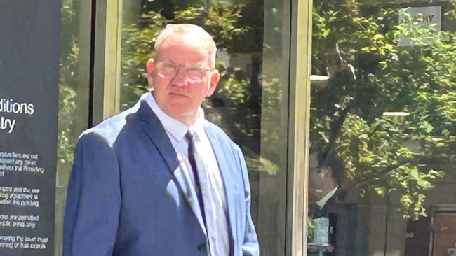 Wodonga’s Jeffrey King leaves the County Court in Melbourne after a plea hearing.