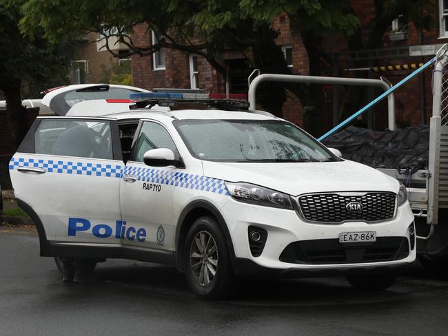 Two men were arrested after a series of searches across Sydney. Picture John Grainger