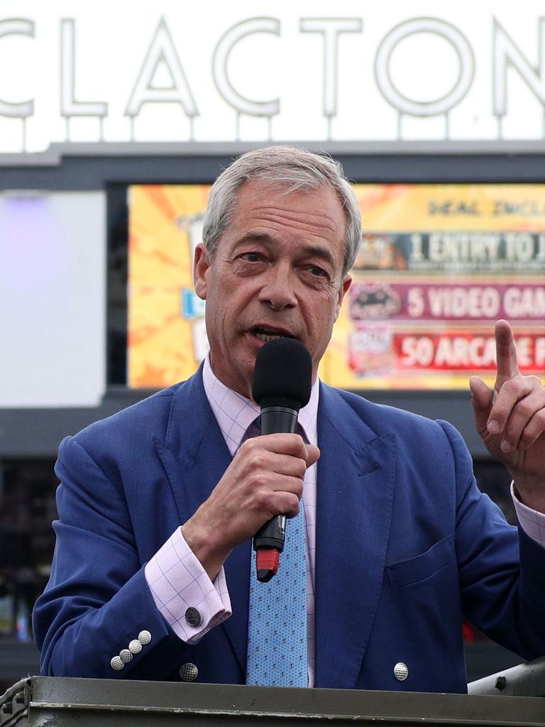 Nigel Farage’s right wing Reform UK party is predicted to get a handful of seats at the expense of the Tories. Picture: Dan Kitwood/Getty Images