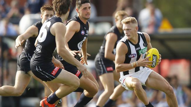 Carlton and Collingwood joining the Cairns hub makes sense. Picture: Getty Images