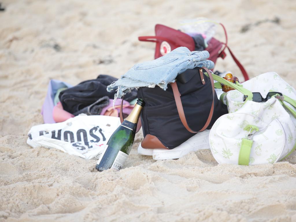 Sydney’s Bondi Beach on Wednesday morning. Picture: NewsWire / Christian Gilles