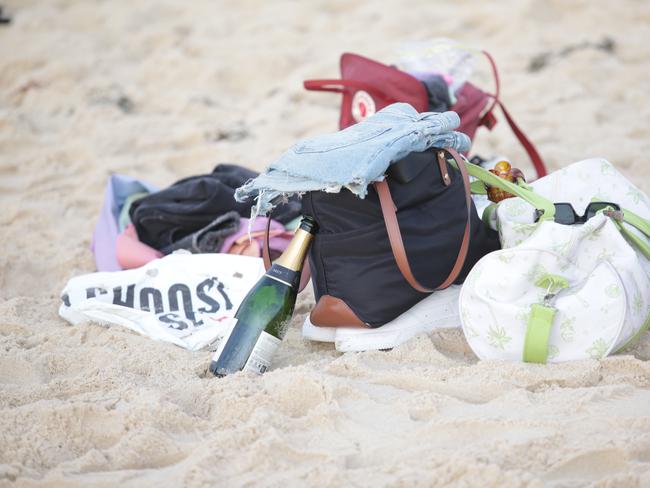 Sydney’s Bondi Beach on Wednesday morning. Picture: NewsWire / Christian Gilles