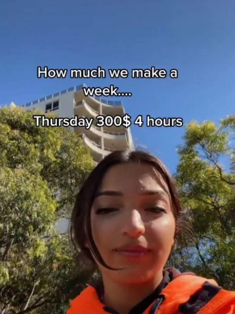 Traffic controllers don't earn as much as Tahera Raedd’ TikTok video claims. Picture: TikTok/taheraraedd