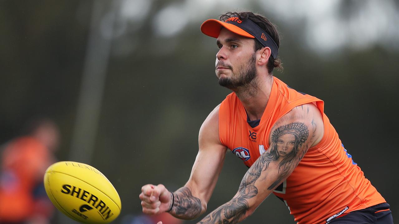 Zac Williams ran amok during GWS Giants win over St Kilda in Canberra. Picture: Phil Hillyard. 