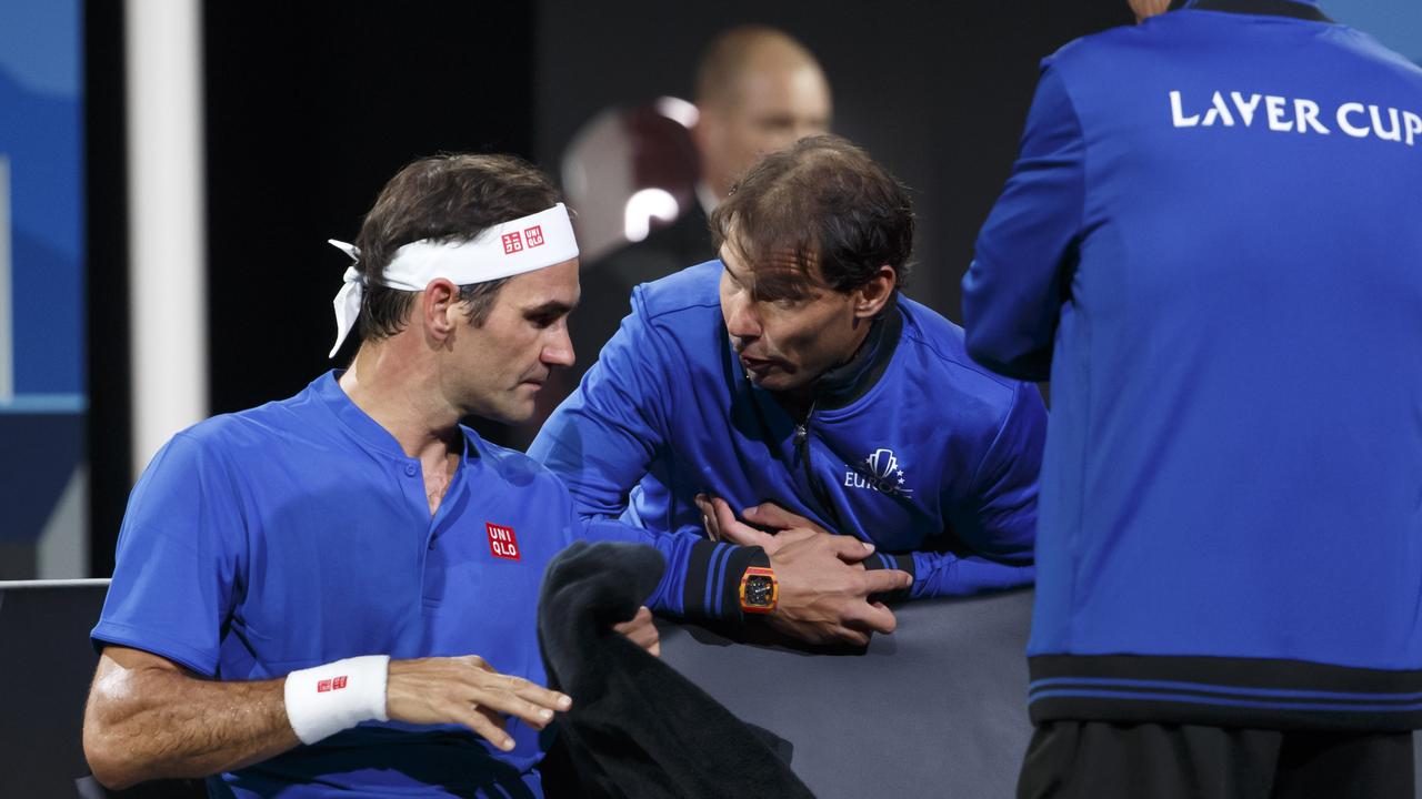 Nadal coaching Federer is amazing to see.