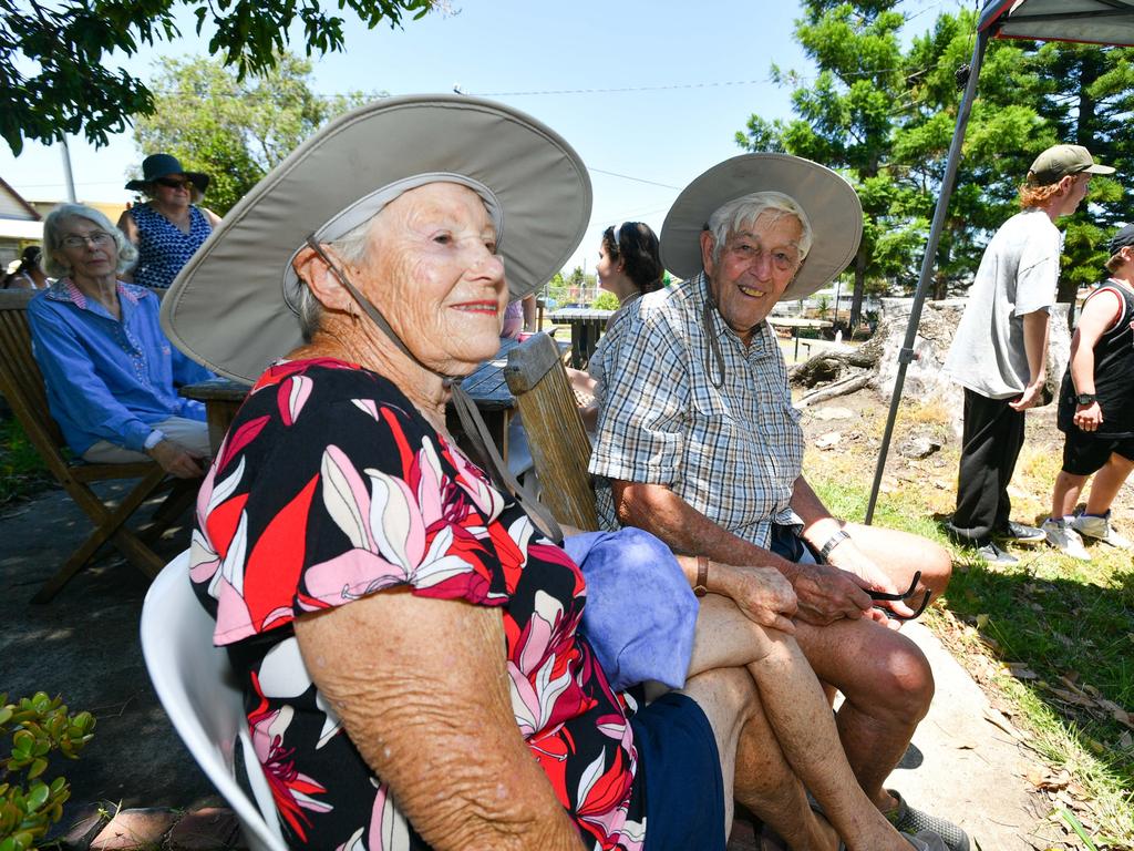 Australia Day at Casino Mini Railway are: Margaret and Rex Flack of Casino.