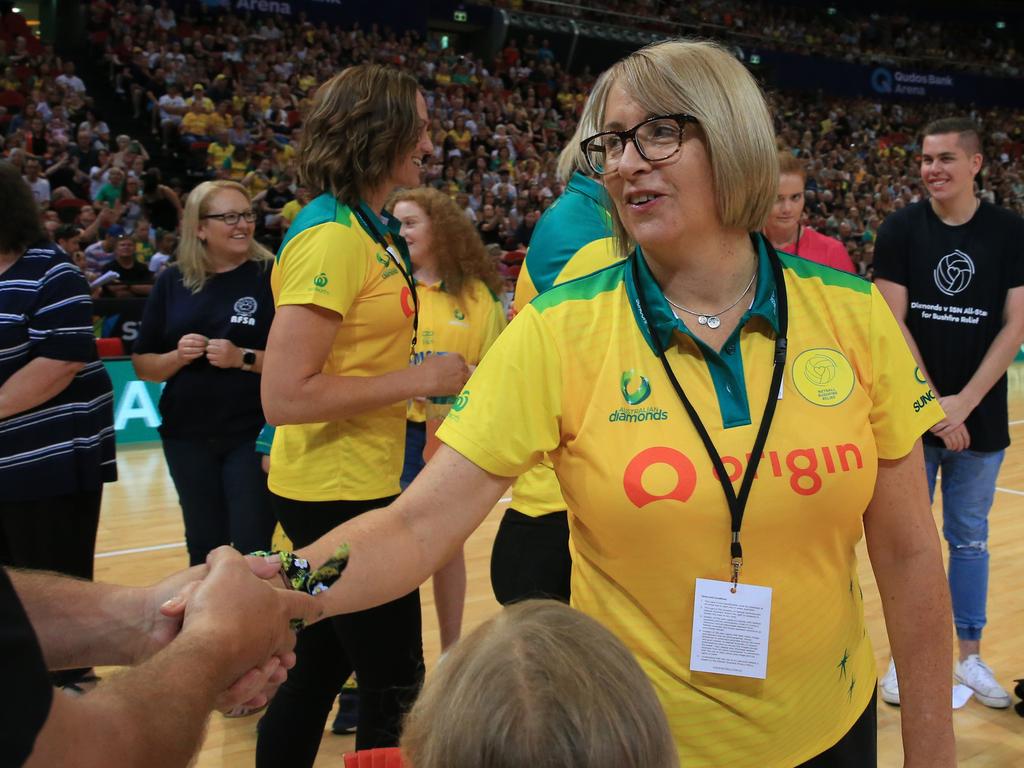 Lisa Alexander coached the Diamonds from 2011 to 2020. Picture: AAP Image