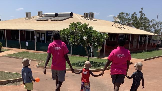 IndiKindi, which provides childcare in a remote community in Borroloola. Picture: Supplied