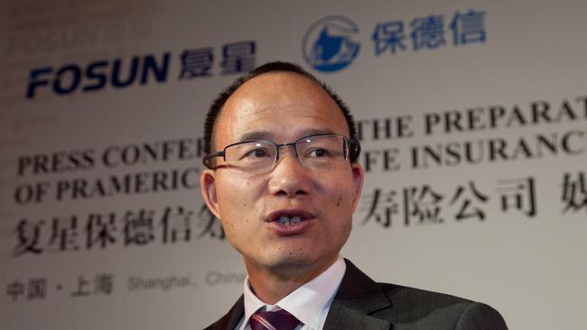 Wolves owner Guo Guangchang.