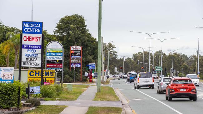 Waterford Tamborine Rd, Logan Village, where the state has plans for a four-lane highway. PHOTO: Richard Walker