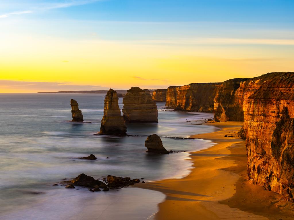 Sunset at the 12 Apostles. Picture: Visit Victoria