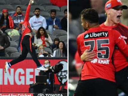 Jake Fraser-McGurk takes a stunning catch for the Melbourne Renegades