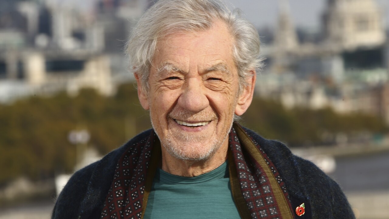 'Recovering well': Sir Ian McKellan gives health update after falling off stage