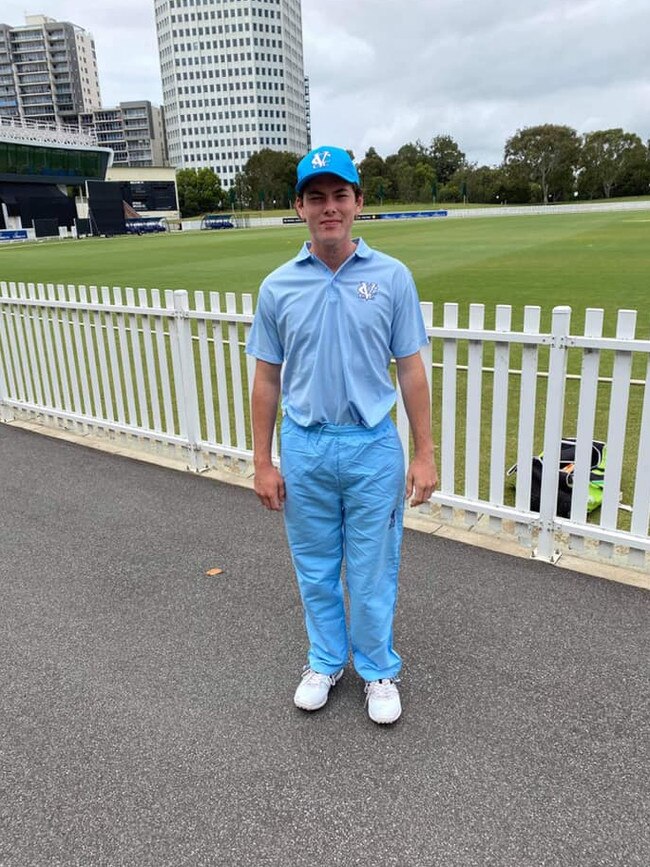 Aidan Lenehan in the VCCL East uniform.